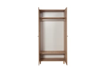 Selalesi Garderobe 90x192 cm - Natur - Oppbevaring - Garderober & garderobesystem