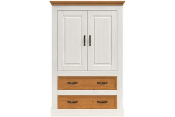 Selma Garderobe 86x131 cm - Hvit - Oppbevaring - Garderober & garderobesystem