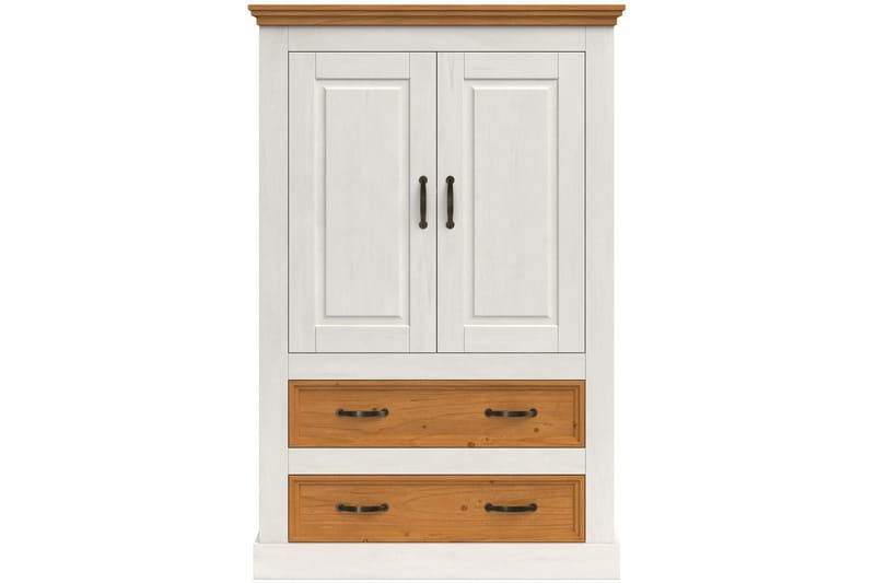 Selma Garderobe 86x131 cm - Hvit - Oppbevaring - Garderober & garderobesystem