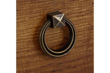 Shellake Garderobe 62x60 cm - Hvit/Natur - Oppbevaring - Garderober & garderobesystem