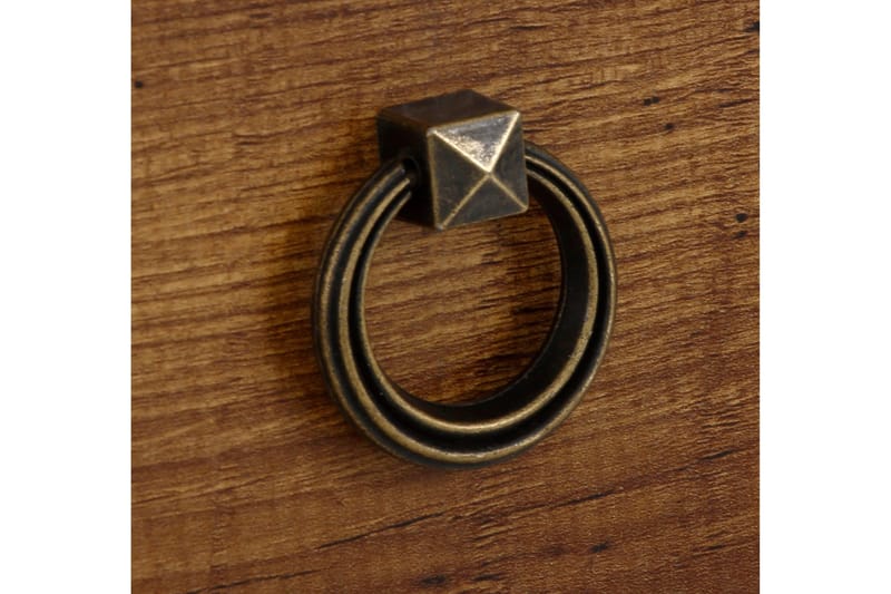 Shellake Garderobe 62x60 cm - Hvit/Natur - Oppbevaring - Garderober & garderobesystem