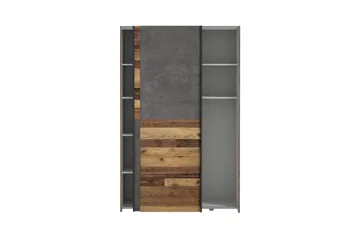 Shipts Garderobe 42x120 cm - Natur/Mørkegrå - Oppbevaring - Garderober & garderobesystem