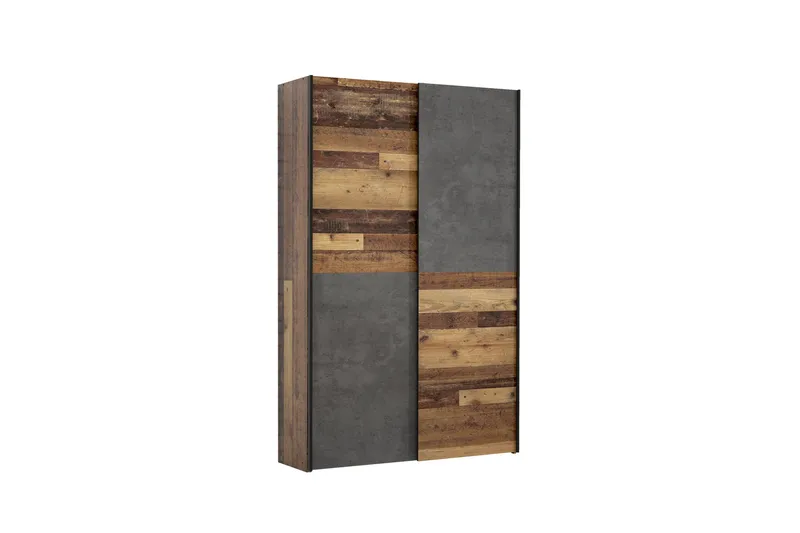 Shipts Garderobe 42x120 cm - Natur/Mørkegrå - Oppbevaring - Garderober & garderobesystem