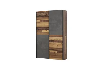Shipts Garderobe 42x120 cm - Natur/Mørkegrå - Oppbevaring - Garderober & garderobesystem