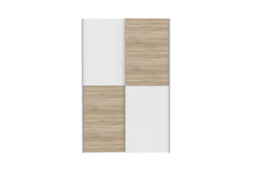 Shipts Garderobe 62x120 cm - Brun/Hvit - Oppbevaring - Garderober & garderobesystem