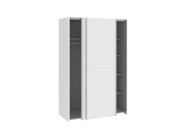 Shipts Garderobe 62x120 cm - Hvit - Oppbevaring - Garderober & garderobesystem