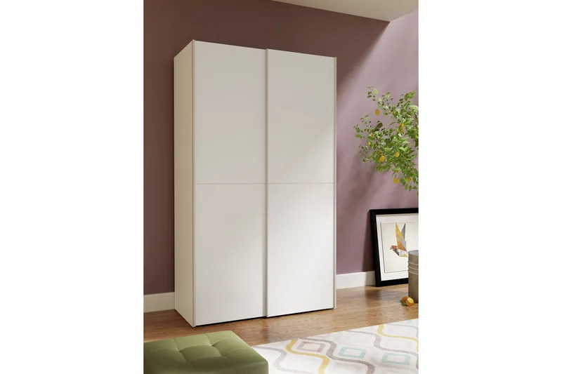 Shipts Garderobe 62x120 cm - Hvit - Oppbevaring - Garderober & garderobesystem