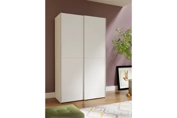 Shipts Garderobe 62x120 cm - Hvit - Oppbevaring - Garderober & garderobesystem