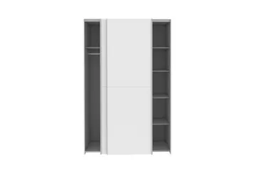 Shipts Garderobe 62x120 cm - Hvit - Oppbevaring - Garderober & garderobesystem