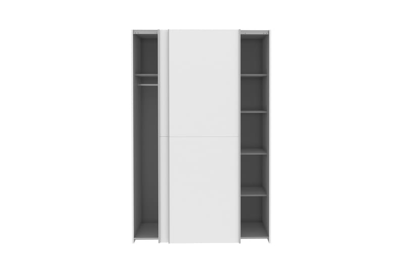 Shipts Garderobe 62x120 cm - Hvit - Oppbevaring - Garderober & garderobesystem