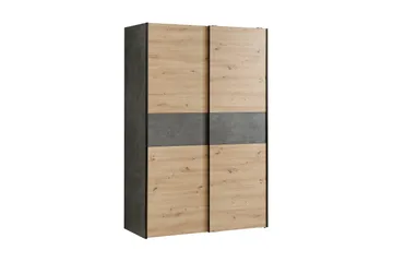 Shipts Garderobe 62x120 cm - Lys Natur/Grå - Oppbevaring - Garderober & garderobesystem