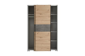 Shipts Garderobe 62x120 cm - Lys Natur/Grå - Oppbevaring - Garderober & garderobesystem