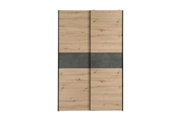 Shipts Garderobe 62x120 cm - Lys Natur/Grå - Oppbevaring - Garderober & garderobesystem