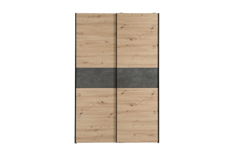 Shipts Garderobe 62x120 cm - Lys Natur/Grå - Oppbevaring - Garderober & garderobesystem