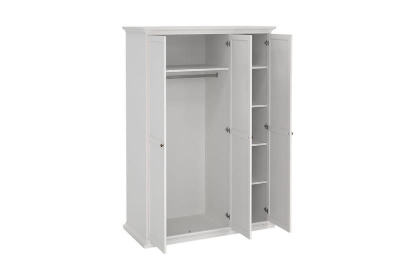 Shoiba Garderobe 138,8x200,6 cm - Hvit - Oppbevaring - Garderober & garderobesystem