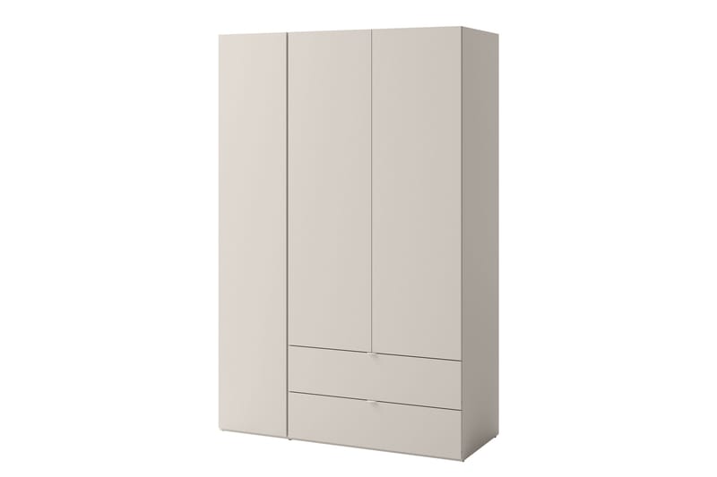 Sigmana Garderobeskap 130x201 cm - Brun - Oppbevaring - Garderober & garderobesystem