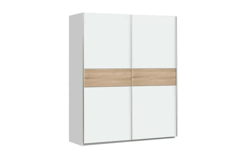 Slosser Garderobe 150x191 cm, Hvit
