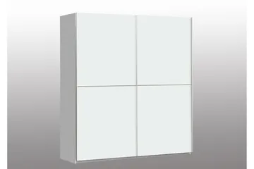 Slosser Garderobe 170x191 cm - Ekstra Hvit - Oppbevaring - Garderober & garderobesystem