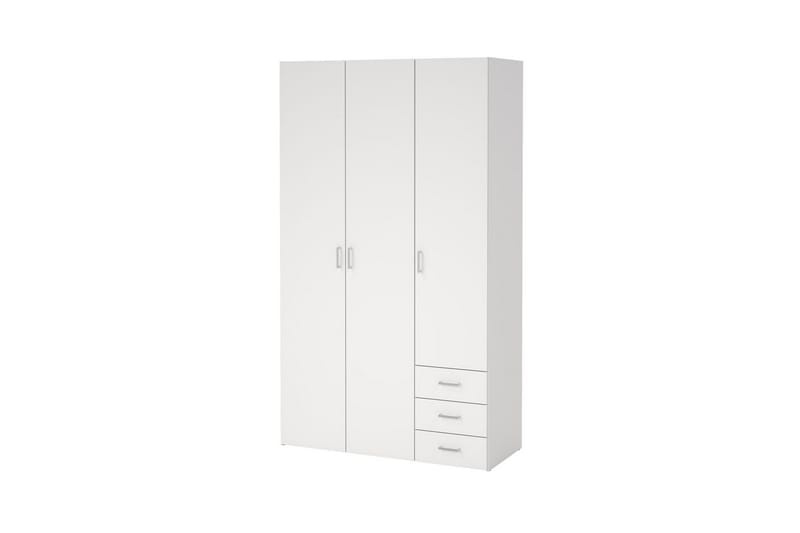 Space Garderobe 116x200 cm - Hvit - Oppbevaring - Garderober & garderobesystem