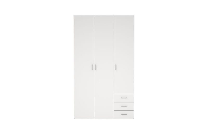 Space Garderobe 116x200 cm - Hvit - Oppbevaring - Garderober & garderobesystem