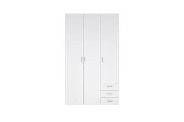 Space Garderobe 116x200 cm - Hvit - Oppbevaring - Garderober & garderobesystem