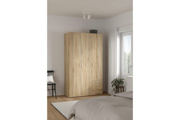 Space Garderobe 116x200 cm - Natur - Oppbevaring - Garderober & garderobesystem