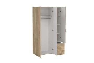 Space Garderobe 116x200 cm - Natur - Oppbevaring - Garderober & garderobesystem