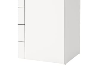 Space Garderobe 154x200 cm - Hvit - Oppbevaring - Garderober & garderobesystem