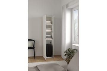Space Garderobe 39x175 cm - Hvit - Oppbevaring - Garderober & garderobesystem