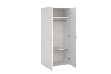 Space Garderobe 78x175 cm - Hvit - Oppbevaring - Garderober & garderobesystem
