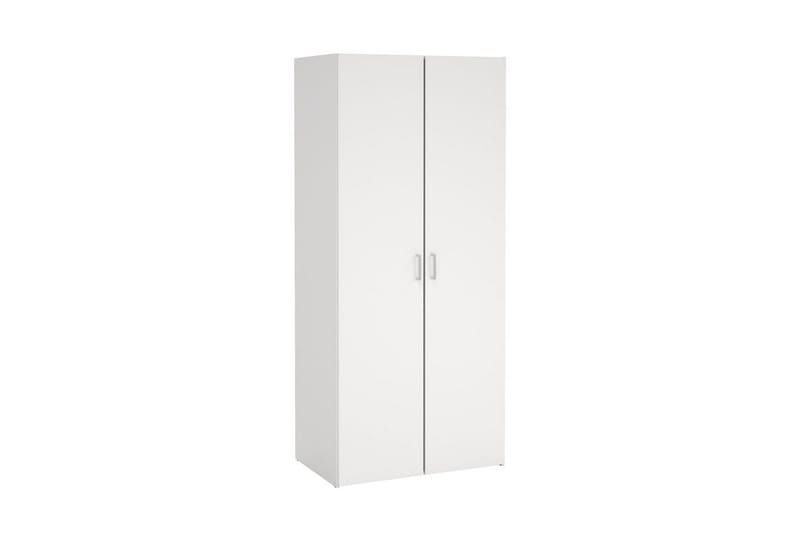 Space Garderobe 78x175 cm - Hvit - Oppbevaring - Garderober & garderobesystem