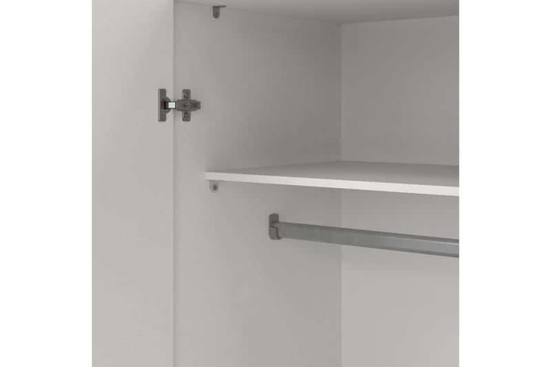 Space Garderobe 78x175 cm - Hvit - Oppbevaring - Garderober & garderobesystem