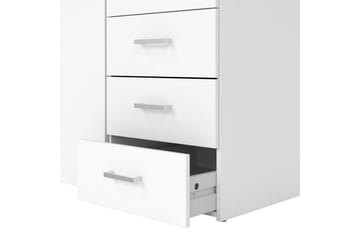 Space Garderobe 78x200 cm - Hvit - Oppbevaring - Garderober & garderobesystem