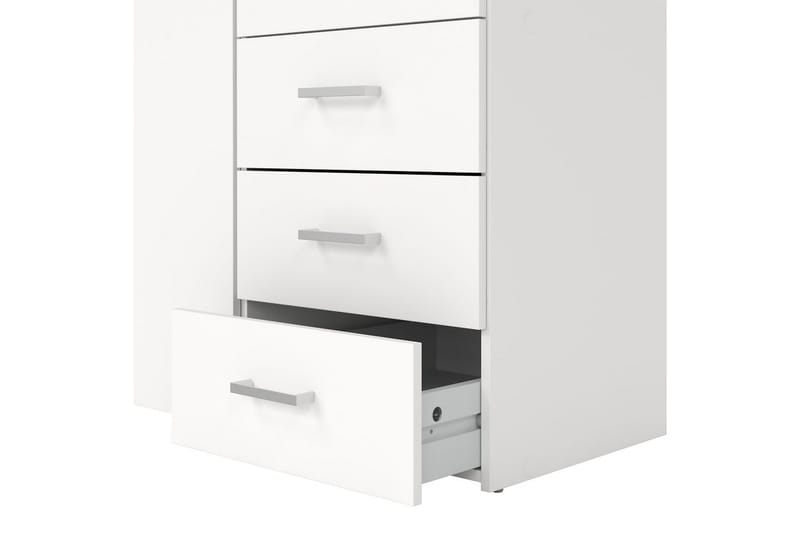 Space Garderobe 78x200 cm - Hvit - Oppbevaring - Garderober & garderobesystem