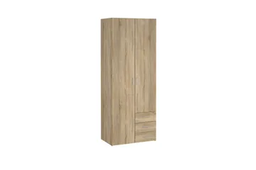 Space Garderobe 78x200 cm - Natur - Oppbevaring - Skap - Oppbevaringsskap