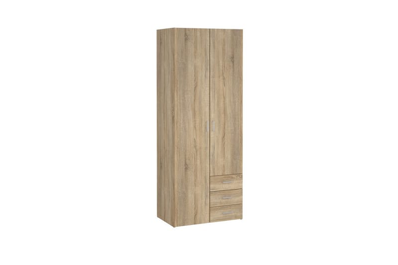 Space Garderobe 78x200 cm - Natur - Oppbevaring - Garderober & garderobesystem