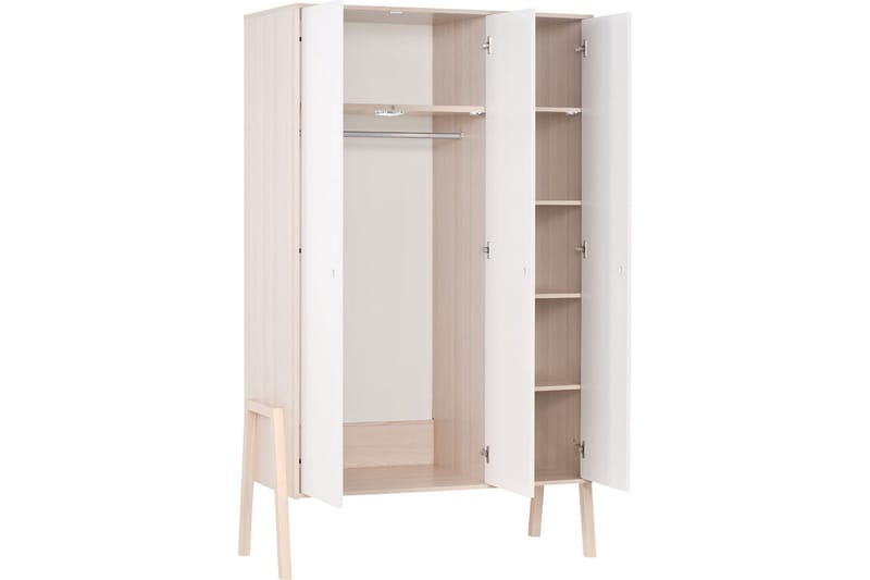 Spot Garderobe Tre / Natur / Hvit - VOX - Oppbevaring - Garderober & garderobesystem
