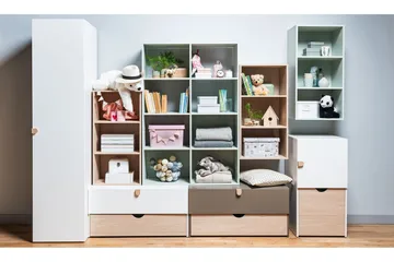 Stige Garderobe Hvit - Hvit - Oppbevaring - Garderober & garderobesystem