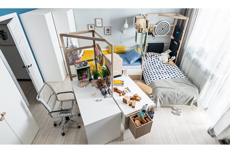 STIGE Garderobe Vit - VOX - Oppbevaring - Garderober & garderobesystem