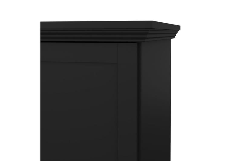 Suneta Garderobe 96x200 cm - Svart - Oppbevaring - Garderober & garderobesystem
