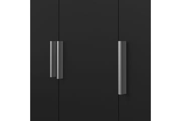 Suntia Garderobe 118x201 cm - Svart - Oppbevaring - Garderober & garderobesystem