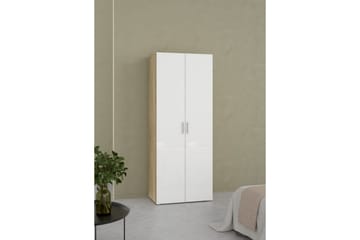 Suntia Garderobe 79x201 cm - Hvit - Oppbevaring - Garderober & garderobesystem
