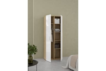 Suntia Garderobe 79x201 cm - Hvit - Oppbevaring - Garderober & garderobesystem
