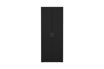 Suntia Garderobe 79x201 cm - Svart - Oppbevaring - Garderober & garderobesystem