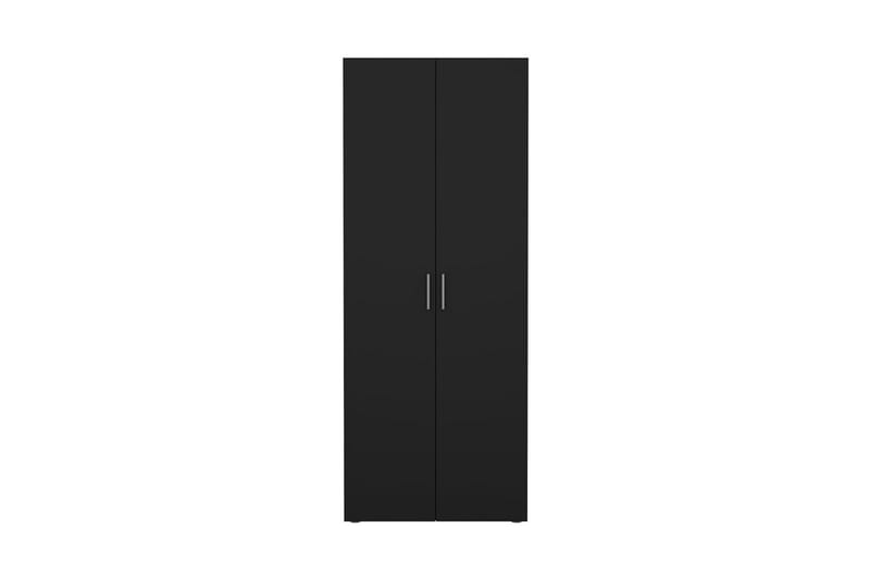 Suntia Garderobe 79x201 cm - Svart - Oppbevaring - Garderober & garderobesystem