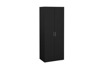 Suntia Garderobe 79x201 cm - Svart - Oppbevaring - Garderober & garderobesystem