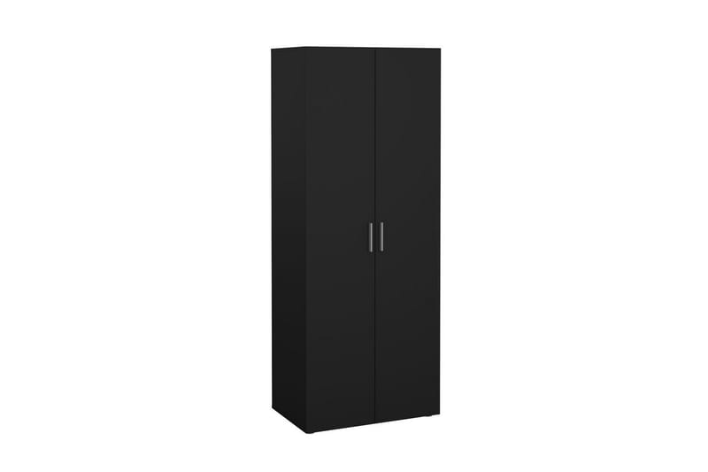Suntia Garderobe 79x201 cm - Svart - Oppbevaring - Garderober & garderobesystem