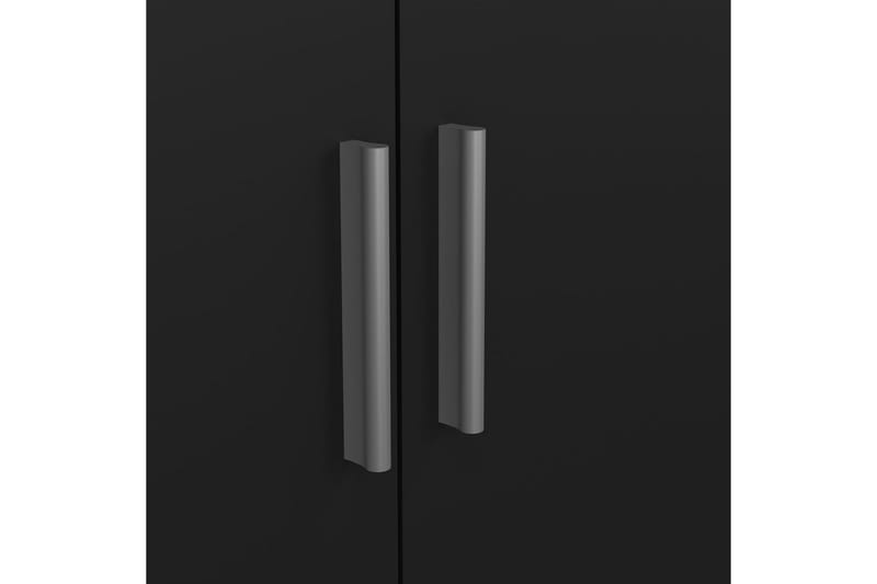 Suntia Garderobe 79x201 cm - Svart - Oppbevaring - Garderober & garderobesystem
