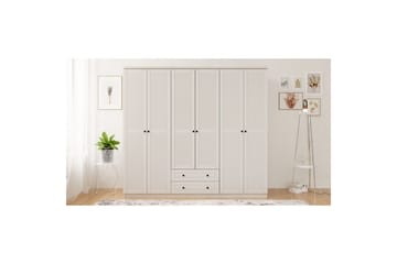 Sylvenor Garderobe 210x210 cm - Matt Hvit - Oppbevaring - Garderober & garderobesystem