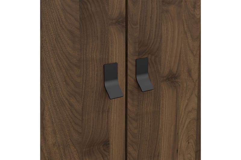 Tadami Garderobe 150x200 cm - Svart/Natur - Oppbevaring - Garderober & garderobesystem